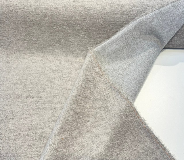Sunbrella Terry Cloth II Acrylic Fabric - Stone Gray, Looped Terry Surface, 54" Width (By The Yard)