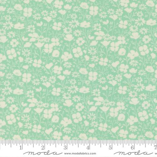 Cotton Print Floral Fabric 44/45" Cannon Beach Pond Poppy Field