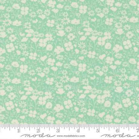 Cotton Print Floral Fabric 44/45" Cannon Beach Pond Poppy Field