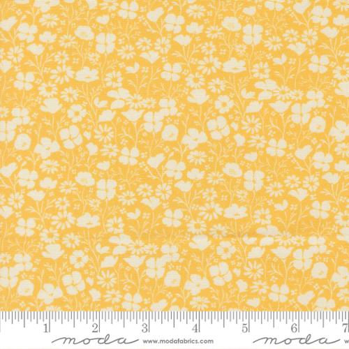 Cotton Print Fabric Cannon Beach Sunshine Poppy Field Florals 44/45"