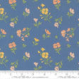 Cotton Print Floral Fabric 44/45" Cannon Beach Lake Astoria