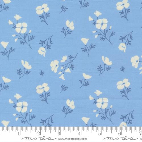 Cotton Print Cannon Beach Sky Astoria Florals Fabric