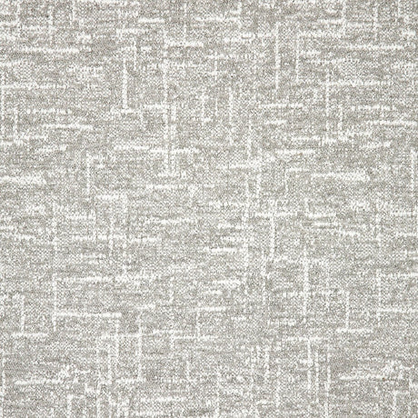 Sunbrella Chenille Interweave Cloud Acrylic Fabric - Cloud Gray Interlocking Linear Pattern, 54" Width (By The Yard)