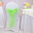 Embroidered Organza Chair Sash