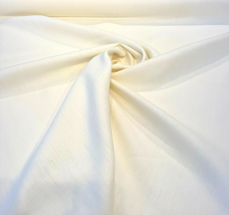 Libeco Belgian Linen Fabric - Oyster Beige, Sanfor Airo, 54-56" Width (By The Yard)