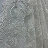 Polyester Corded Bridal Lace Fabric 52" Wide