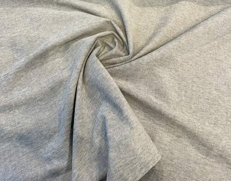 Sunbrella Platform Tinsel Gray Chenille Fabric - Tinsel Gray, Solid, 54" Width (1 Yard)