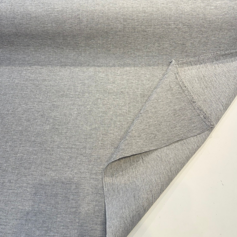 Sunbrella Platform Tinsel Gray Chenille Fabric - Tinsel Gray, Solid, 54" Width (1 Yard)