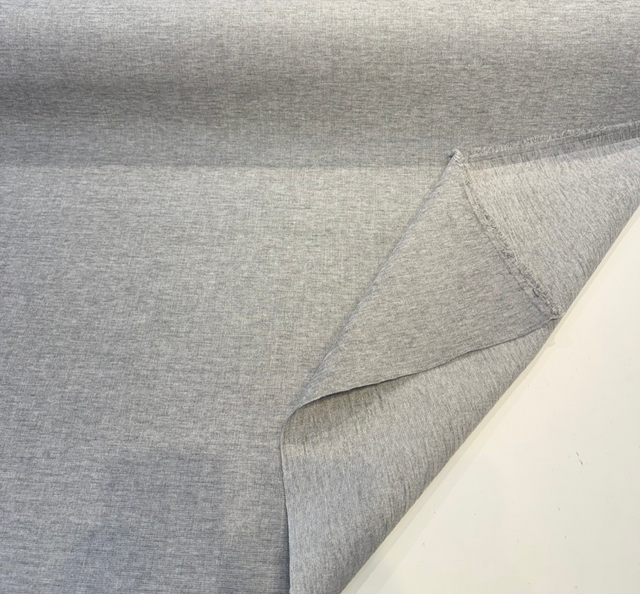 Sunbrella Platform Tinsel Gray Chenille Fabric - Tinsel Gray, Solid, 54" Width (1 Yard)