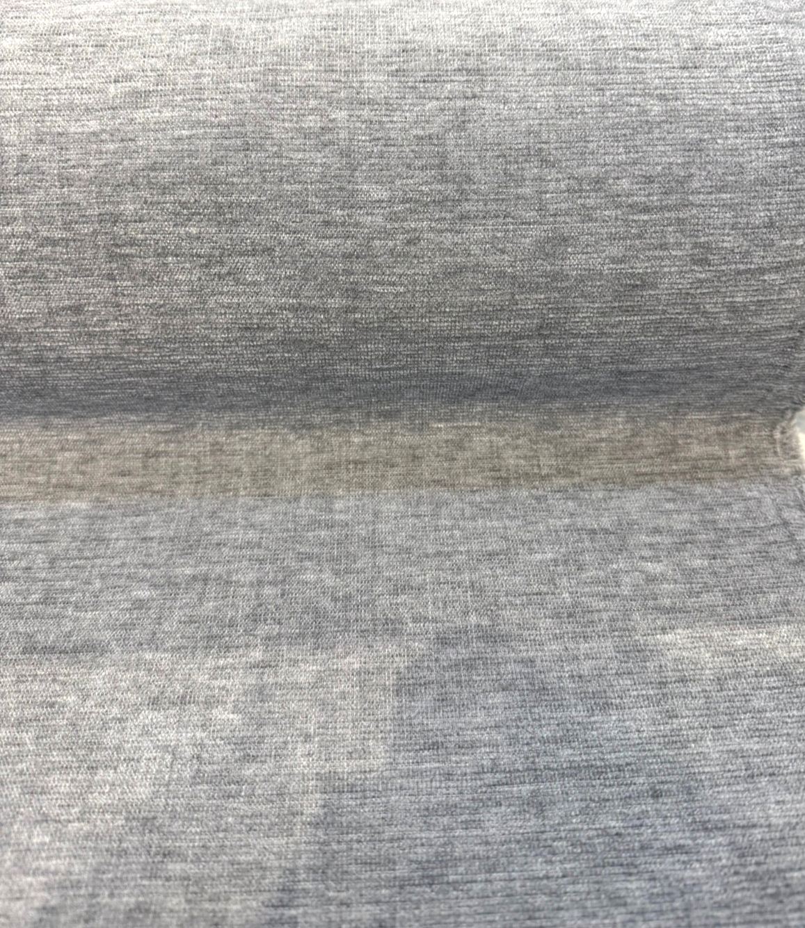Sunbrella Platform Tinsel Gray Chenille Fabric - Tinsel Gray, Solid, 54" Width (1 Yard)