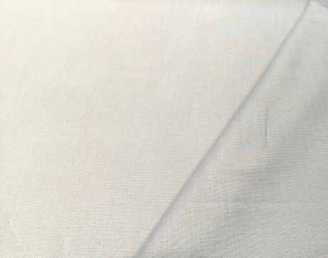 Libeco Belgian Tailored Linen Sanfor Airo Belgian Linen Fabric - Ash Light Gray, 54" Width (By The Yard)