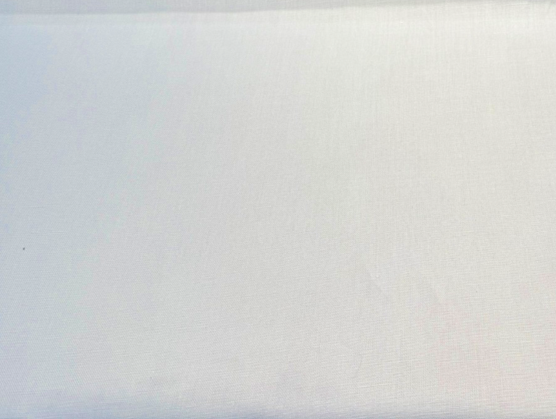 Libeco Belgian Tailored Linen Sanfor Airo Belgian Linen Fabric - Ash Light Gray, 54" Width (By The Yard)