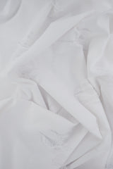 Double Knit Jacquard Fabric White