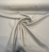 Libeco Belgian Tailored Linen Sanfor Airo Light Gray Linen Fabric - Light Gray, 54" Width (1 Yard)