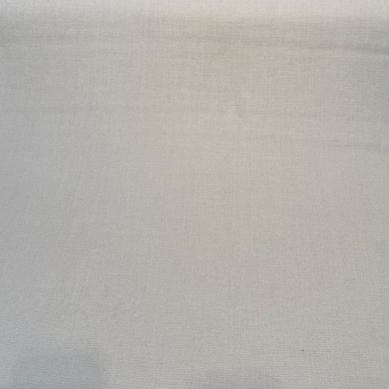 Libeco Belgian Tailored Linen Sanfor Airo Light Gray Linen Fabric - Light Gray, 54" Width (1 Yard)