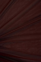 Mesh Stretch Solid Fabric