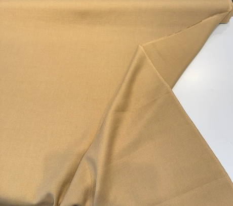 Libeco Belgian Tailored Linen Sanfor Airo Bamboo Linen Fabric - Golden Tan, Upholstery Drapery, 54" Width (By The Yard)