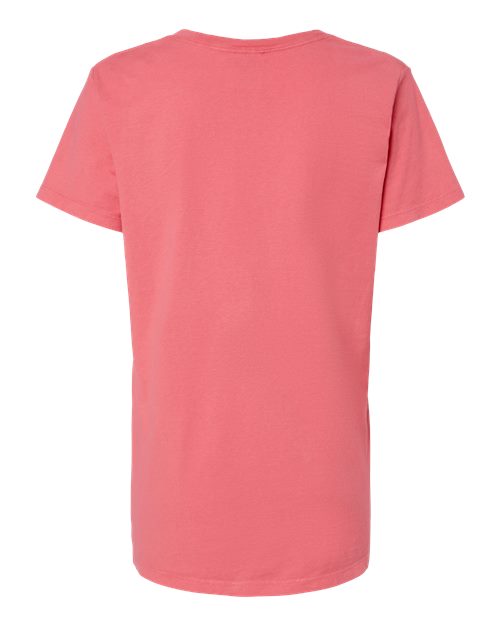 Garment-Dyed Women's V-Neck T-Shirt