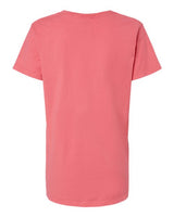 Garment-Dyed Women's V-Neck T-Shirt