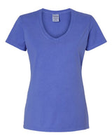 Garment-Dyed Women's V-Neck T-Shirt