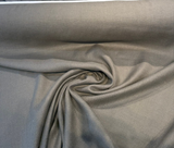 Libeco Belgian Tailored Linen Sanfor Airo Loden Olive Fabric - Olive Gray Texture, 54" Width (1 Yard)
