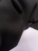 Wool Polyamide Woven Black
