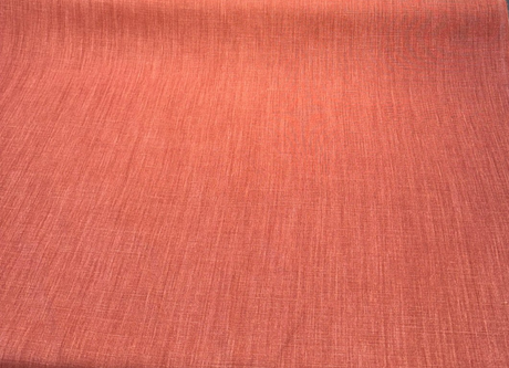 Nelen & Delbeke Belgian Linen Lino Terracotta Belgian Linen Fabric - Terracotta, 59" Width (1 Yard)
