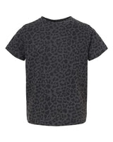 RADYAN® Crewneck Short Sleeve Toddler Fine Jersey Tee