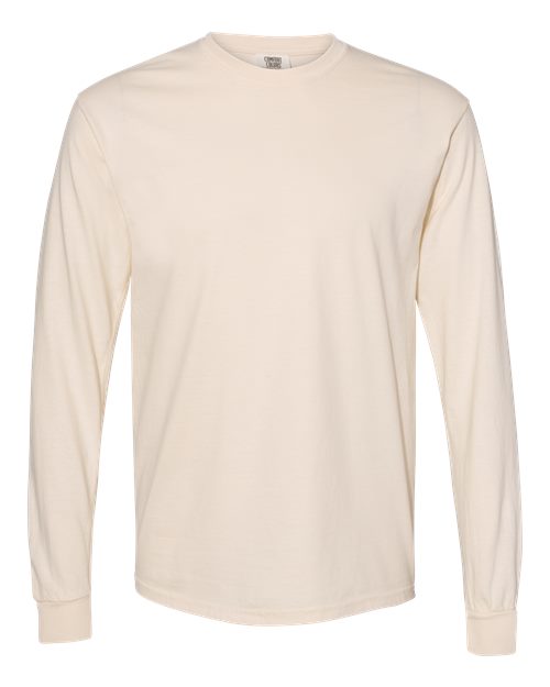Comfort Colors® Garment-Dyed Heavyweight Crewneck Long Sleeve T-Shirt