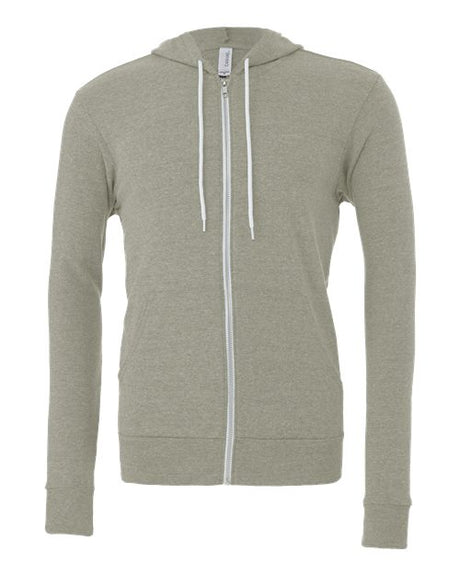 BELLA + CANVAS® Unisex Premium Fleece Full-Zip Sweatshirt - 3739