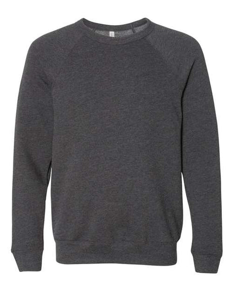 BELLA + CANVAS® Unisex Sponge Fleece Raglan Crewneck Sweatshirt - 3901