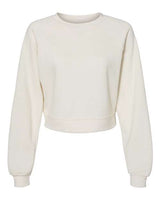 BELLA + CANVAS® Women's Crop Raglan Fleece Crewneck Sweatshirt - 7505