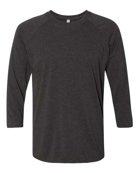 Next Level® Unisex Tri Blend Crewneck 3/4-Sleeve Raglan T-Shirt