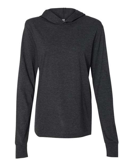 BELLA + CANVAS® Jersey Hooded Long Sleeve Tee