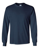 Gildan Ultra Cotton Long Sleeve Crewneck T-Shirt for Men & Women