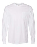 Comfort Colors® Garment-Dyed Heavyweight Crewneck Long Sleeve Pocket T-Shirt