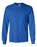 Gildan Ultra Cotton Long Sleeve Crewneck T-Shirt – Heavyweight Classic Fit Cotton Tee