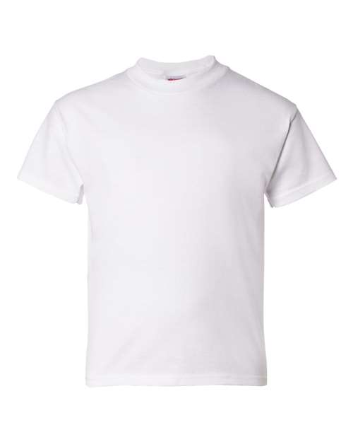 Hanes® Essential-T Crewneck Short Sleeve Youth T-Shirt