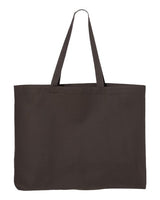 Q-Tees 25L Jumbo Heavy Cotton Canvas Tote