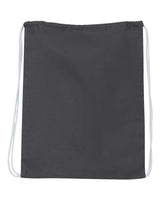 Q-Tees Economical Sport Pack Drawcord Cinch Rope Bag