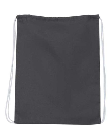 Q-Tees Economical Sport Pack Drawcord Cinch Rope Bag