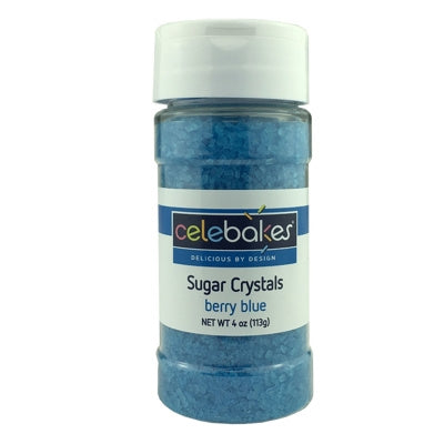 Blue Sugar Crystals - 4 Ounce