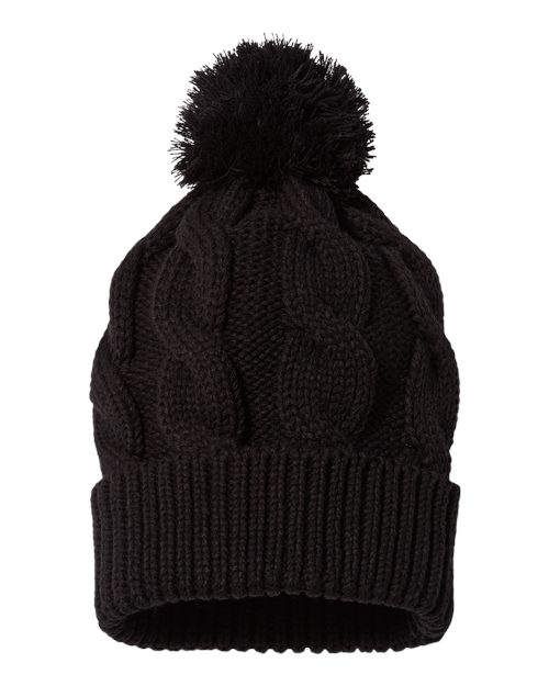 Chunk Twist Cuffed Beanie