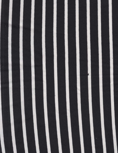 1 Yard DTY Vertical Stripe Knit Fabric, 58/60? Wide Polyester Spandex Blend