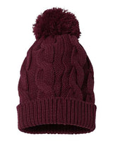 Chunk Twist Cuffed Beanie