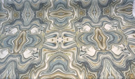 Zendaya Marbled Teal Green Cotton Fabric - Marble/Stone-Inspired, Teal Green, 54" Width (By The Yard)