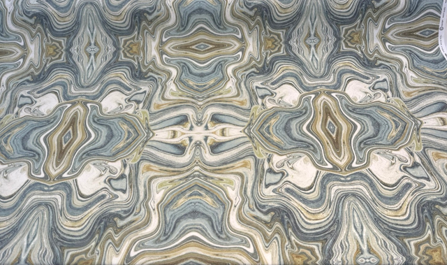 Zendaya Marbled Teal Green Cotton Fabric - Marble/Stone-Inspired, Teal Green, 54" Width (By The Yard)