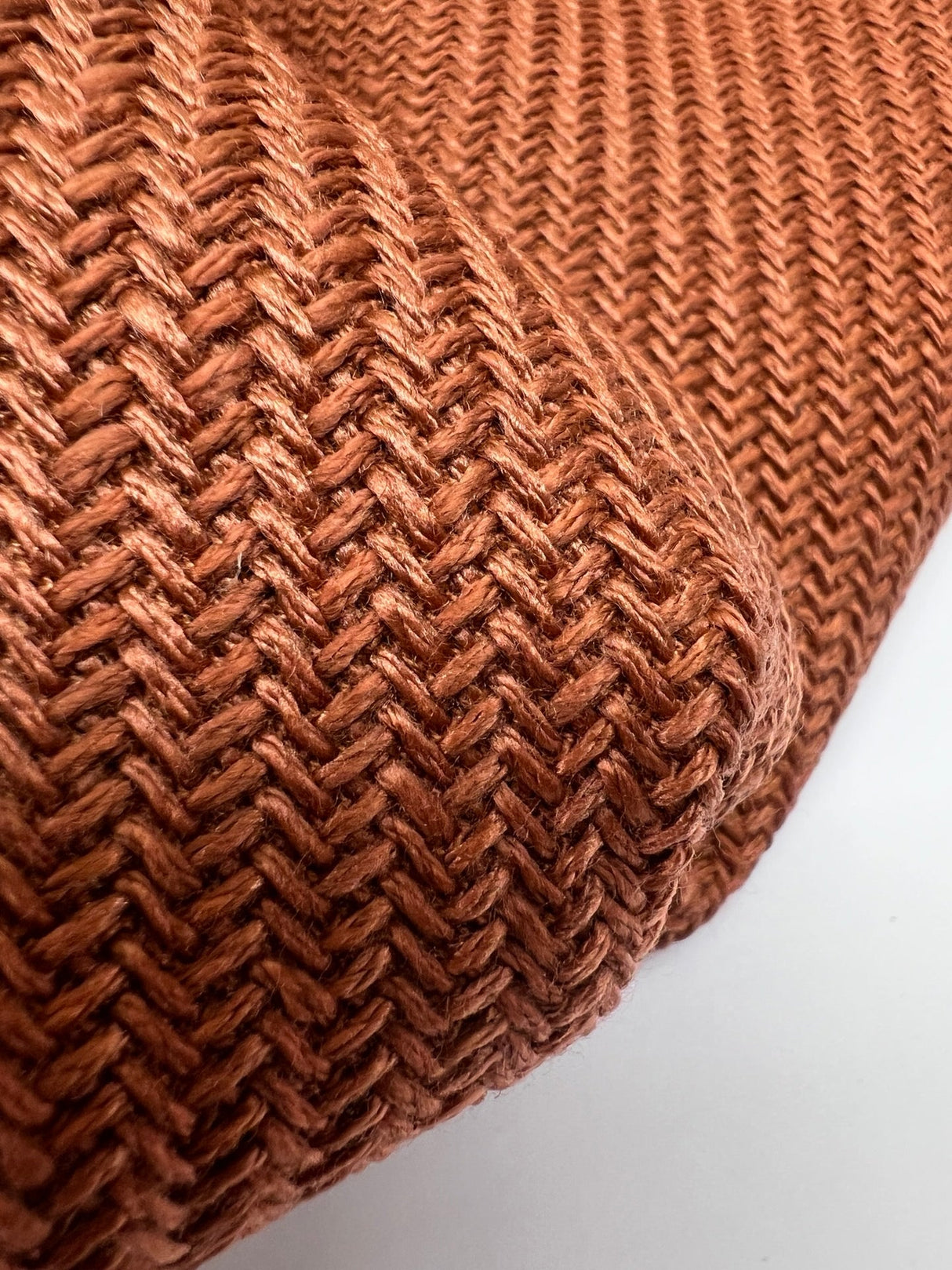 Polyester Twill Brown-Orange