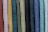 Lino Lagoon Teal Belgian Linen Fabric - Lagoon Teal, 59" Width (By The Yard)