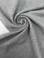 Cotton French Terry Melange Gray